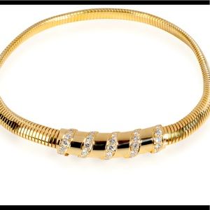 Van Cleef & Arpels Tubogas Diamond Necklace 18K Gold (Read Description!)